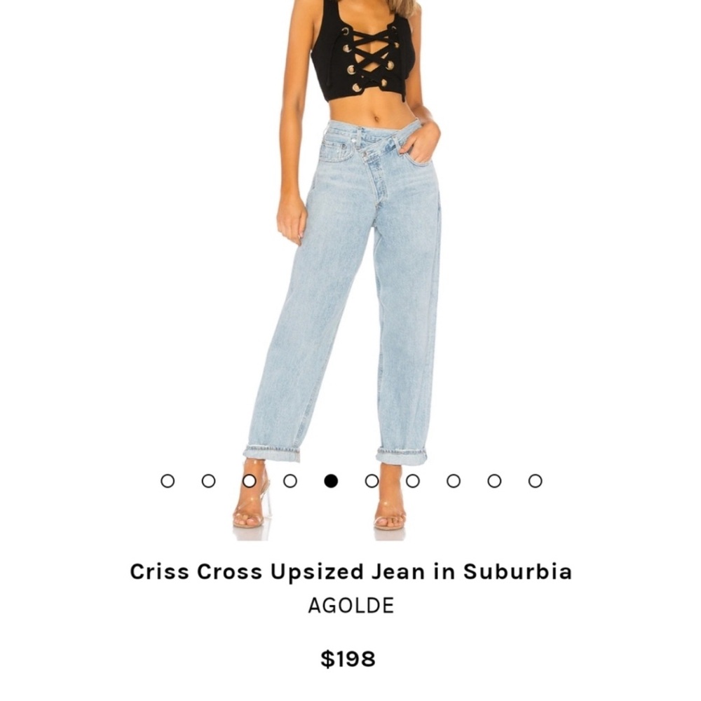 Agolde Criss Cross jeans
